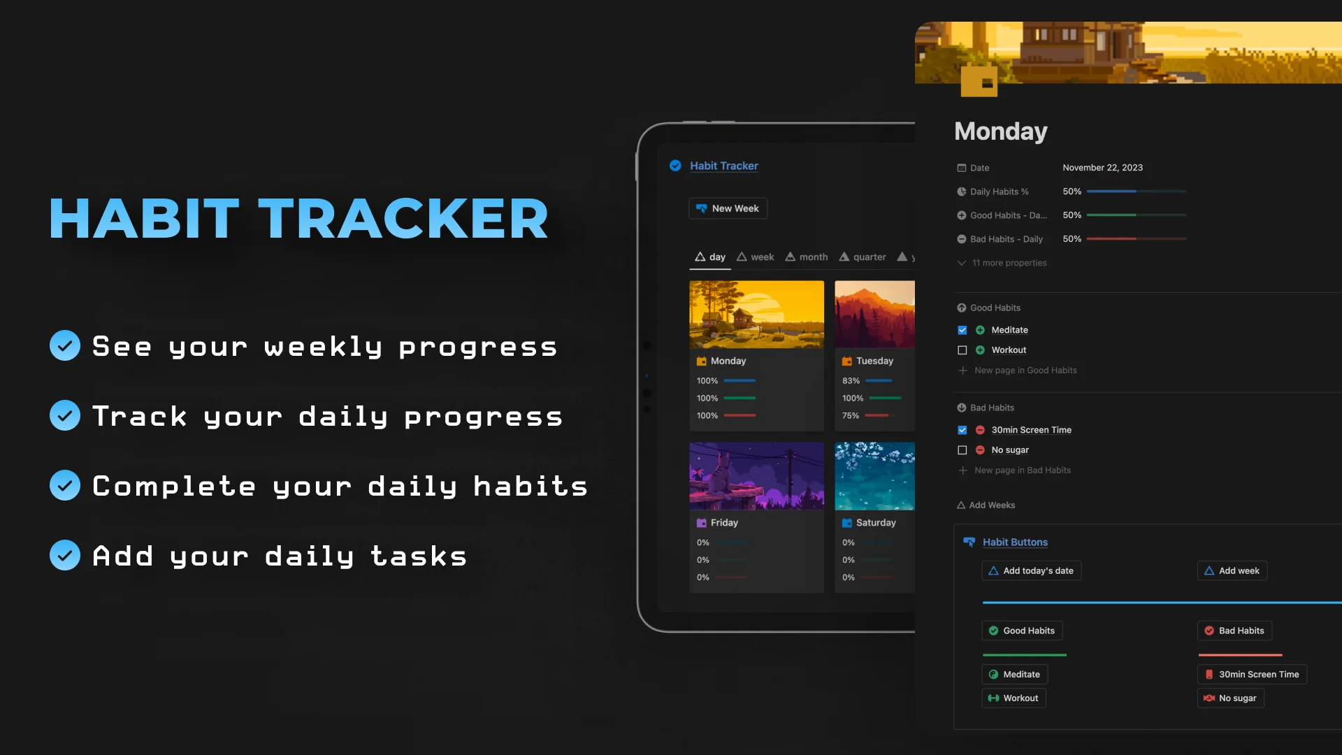 Habit Tracker Hub