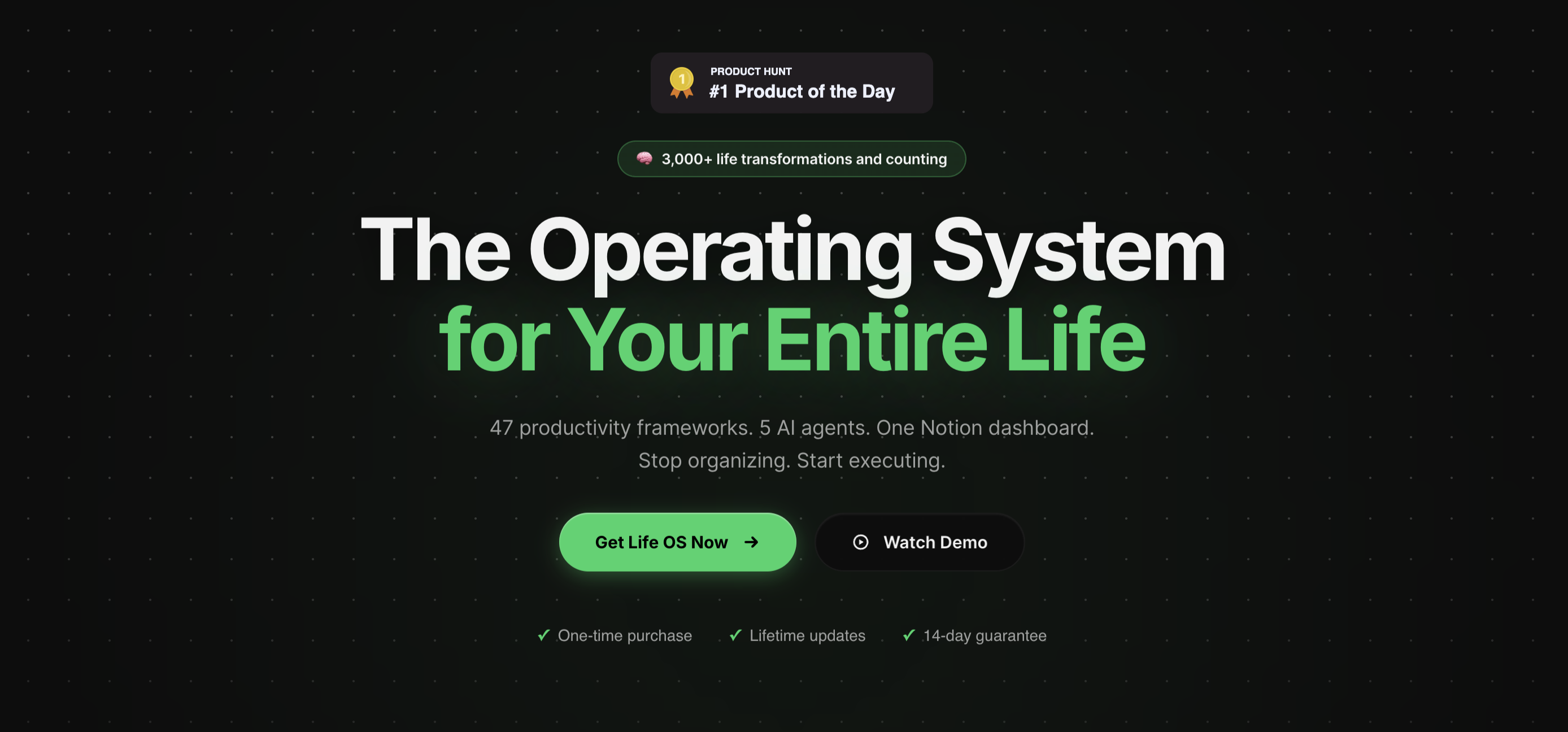 Life OS Dashboard